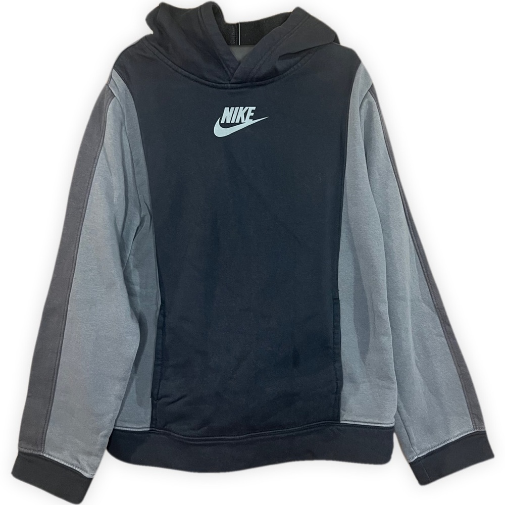 Nike Kids Black and Gray Hoodie